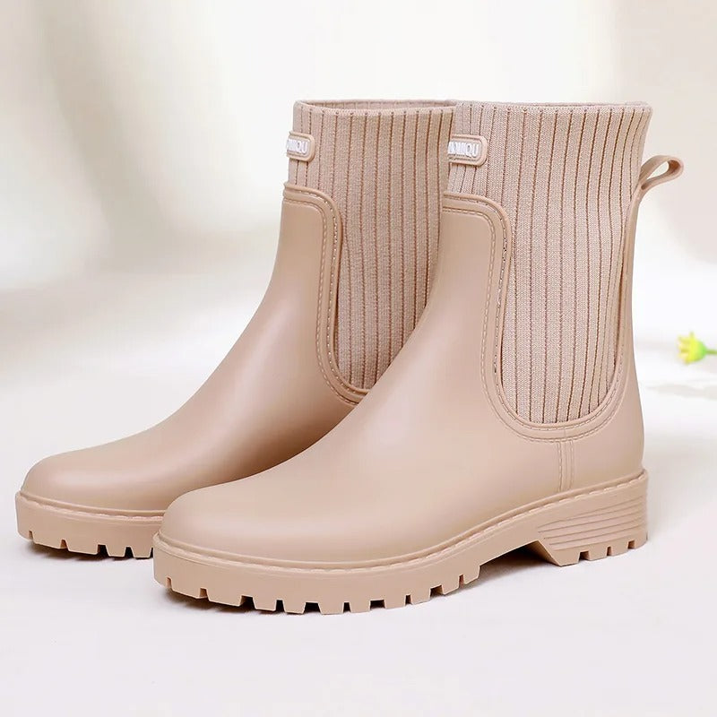 Comfortable Waterproof Women's Rain Boots - Livia Rain Luxe 4