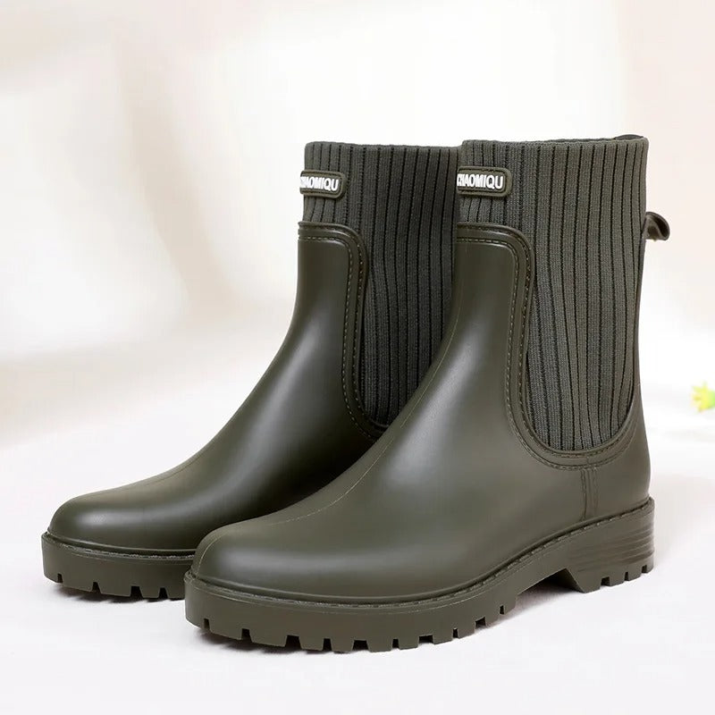 Comfortable Waterproof Women's Rain Boots - Livia Rain Luxe 5