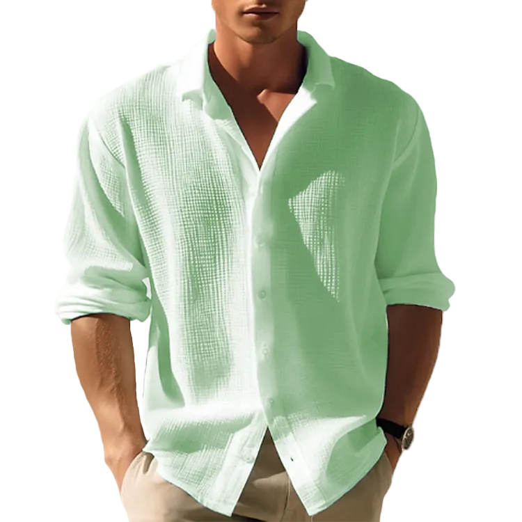 Men’s Button-Down Shirt Long-Sleeve