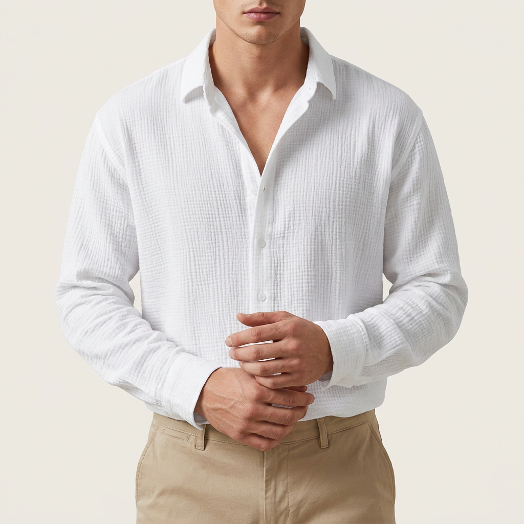 Men’s Button-Down Shirt Long-Sleeve