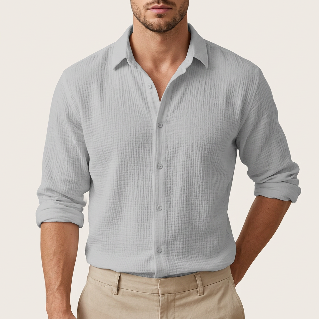 Men’s Button-Down Shirt Long-Sleeve