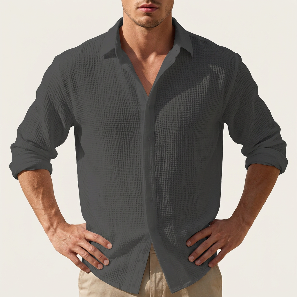 Men’s Button-Down Shirt Long-Sleeve