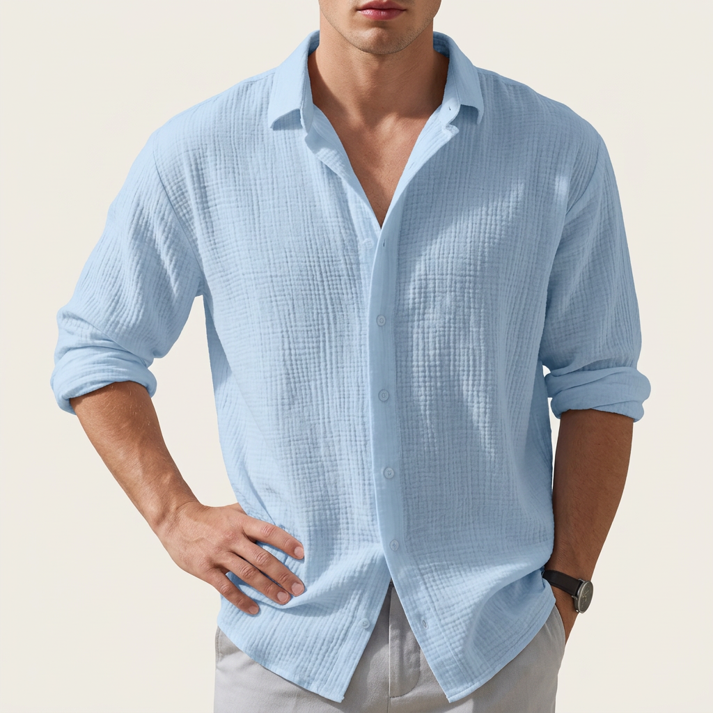 Men’s Button-Down Shirt Long-Sleeve