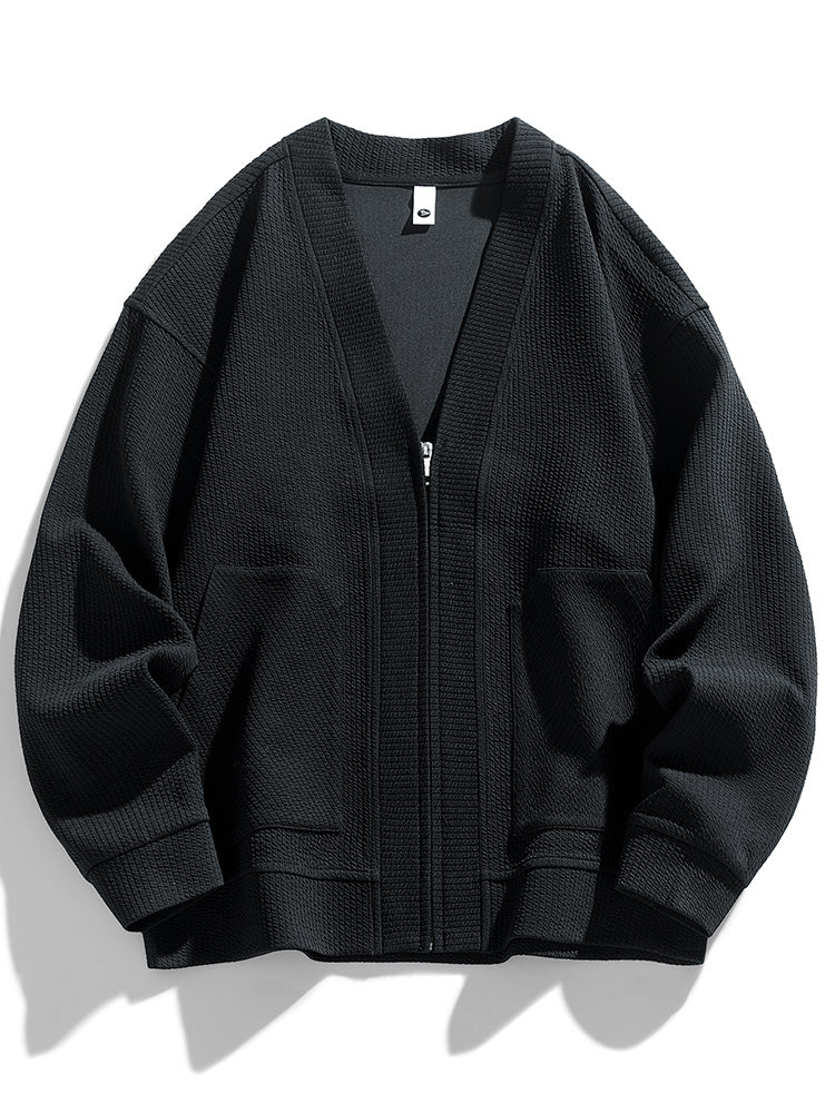 Oversized Zipped Cardigan 5
