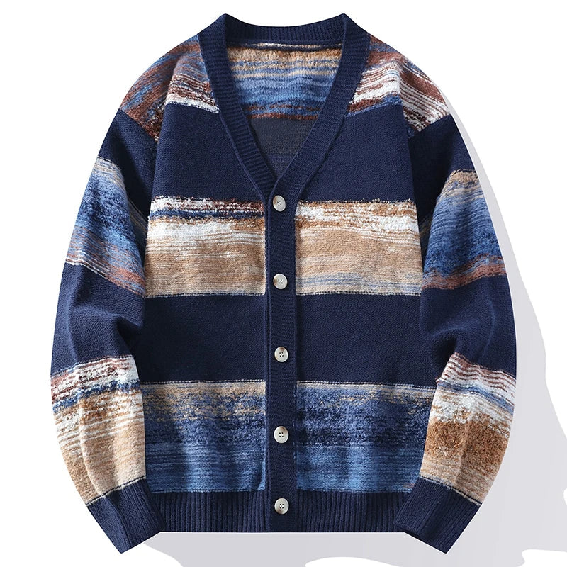 Yuto Brushstroke Cardigan 1