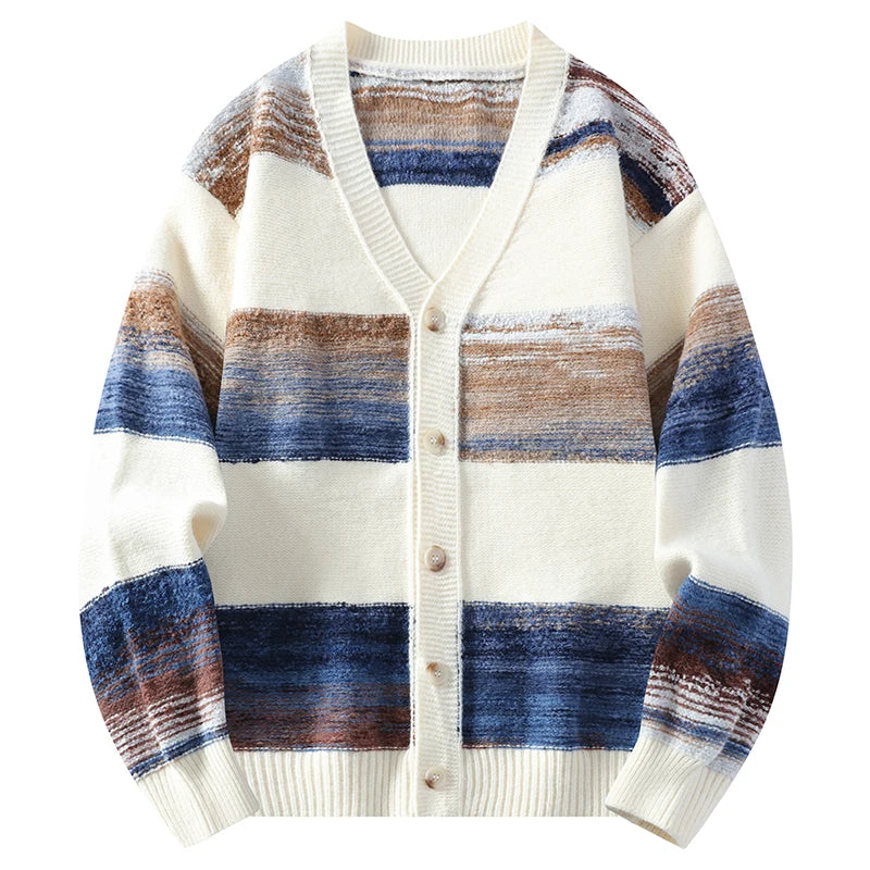 Yuto Brushstroke Cardigan 2