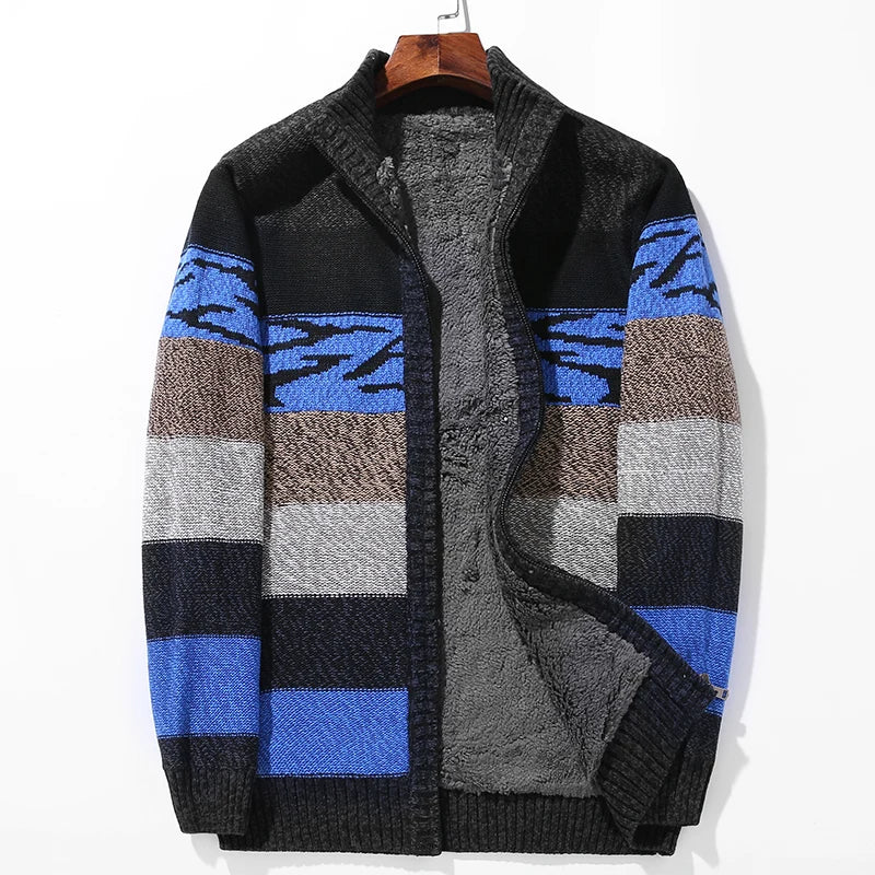 Color-Block Wool Cardigan 0