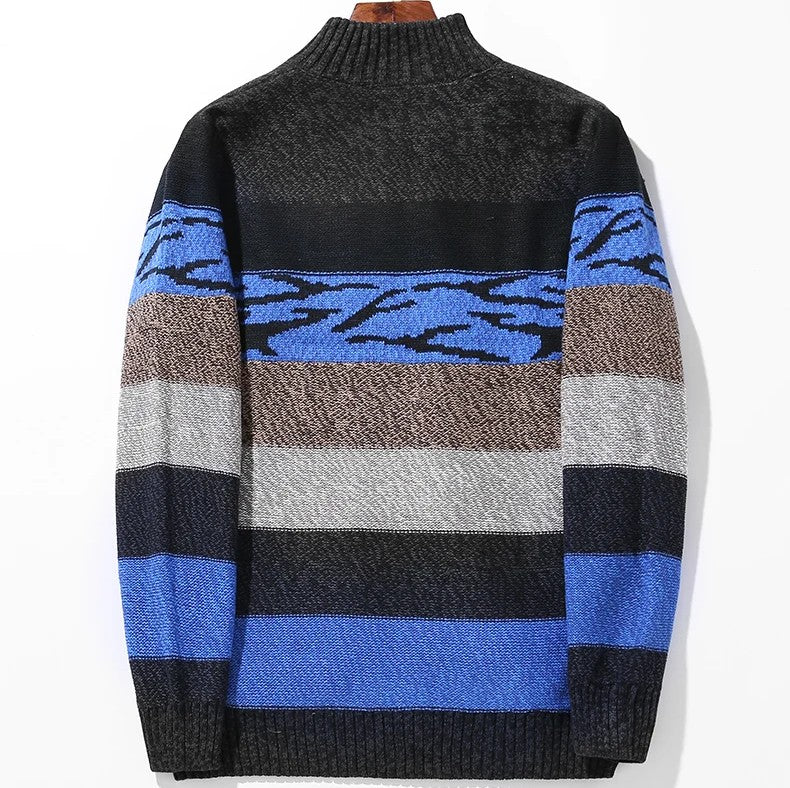 Color-Block Wool Cardigan 3