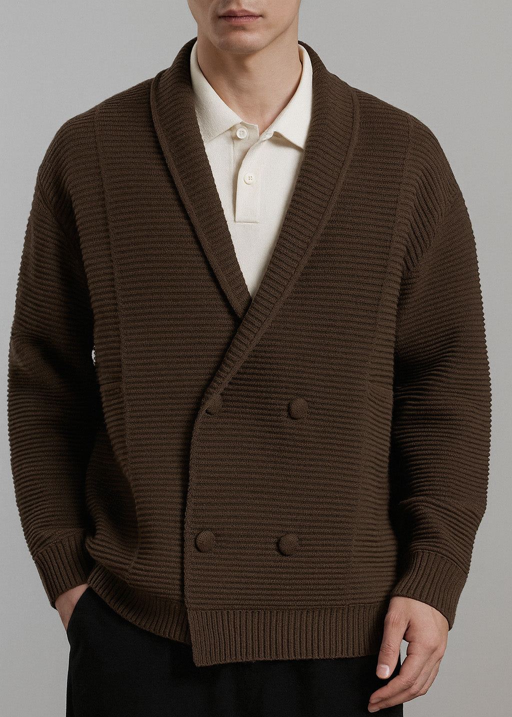 Rowan Double-breasted Cardigan 0