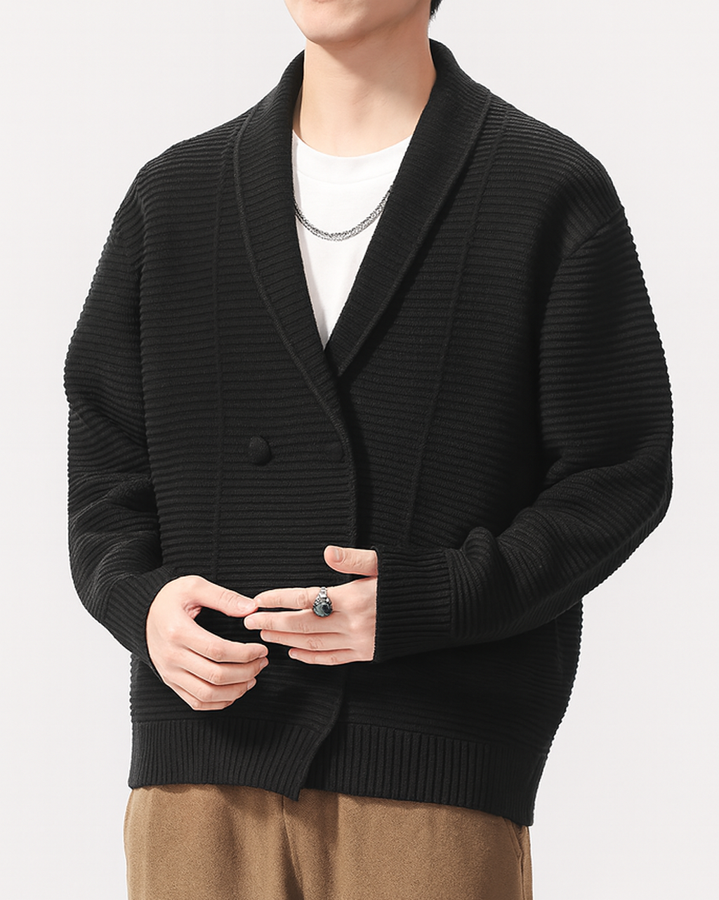 Rowan Double-breasted Cardigan 3