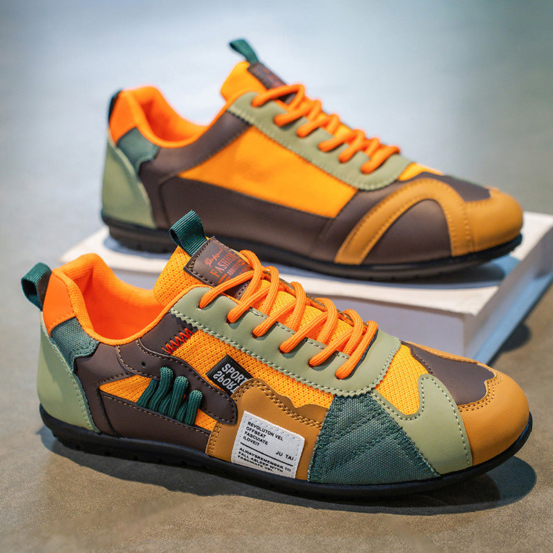 Lightweight and breathable men's sports sneakers – comfortable sneakers with a modern and retro design 0