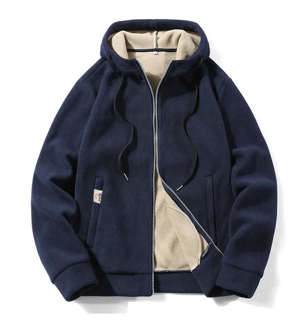 Elegant Casual Hoodie Jacket for Men 0