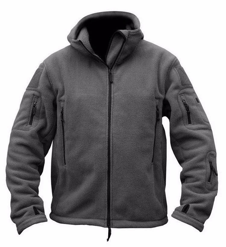 Men Winter Thermal Fleece Jacket 7
