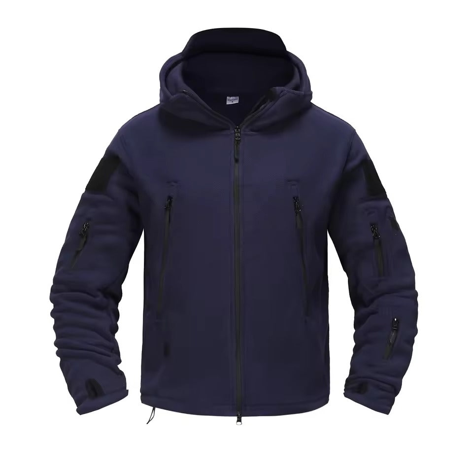 Men Winter Thermal Fleece Jacket 5