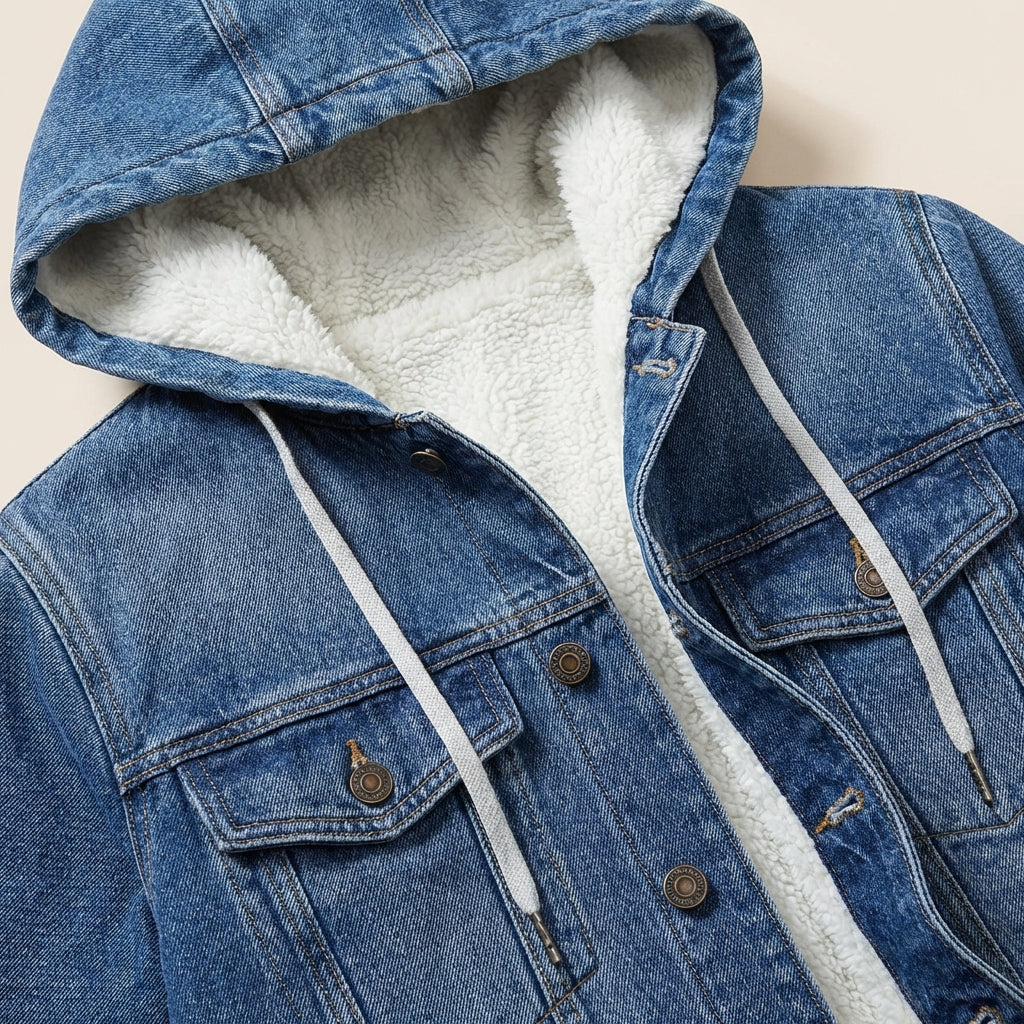 Men’s Hoodie Jacket Dual Button Flap Pockets
