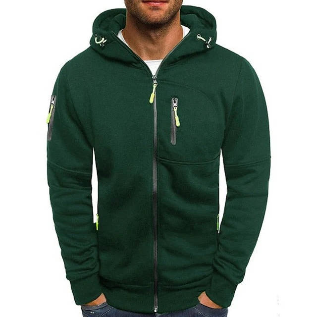 Men's Full Zip Up Hoodie 5