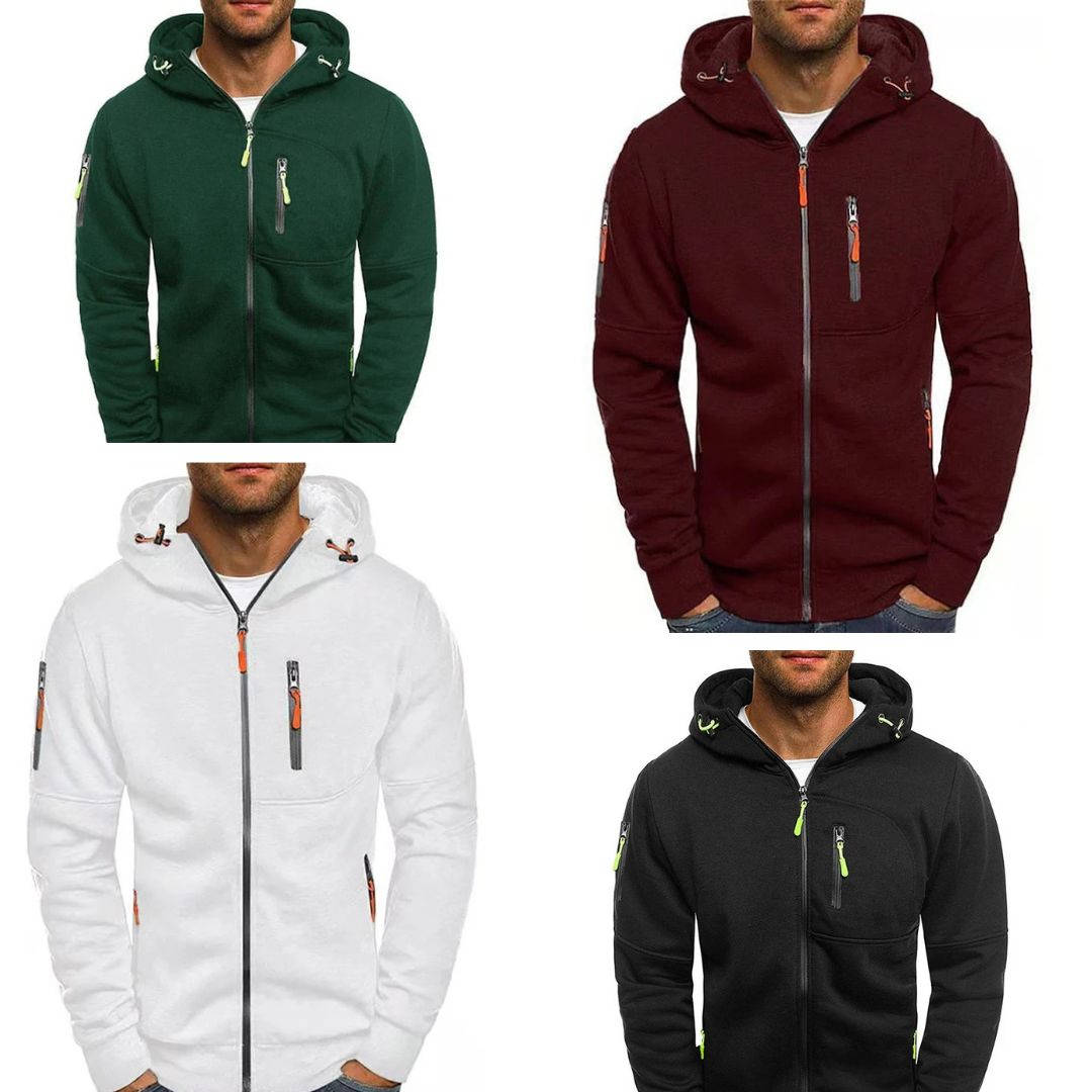 Men's Full Zip Up Hoodie 2