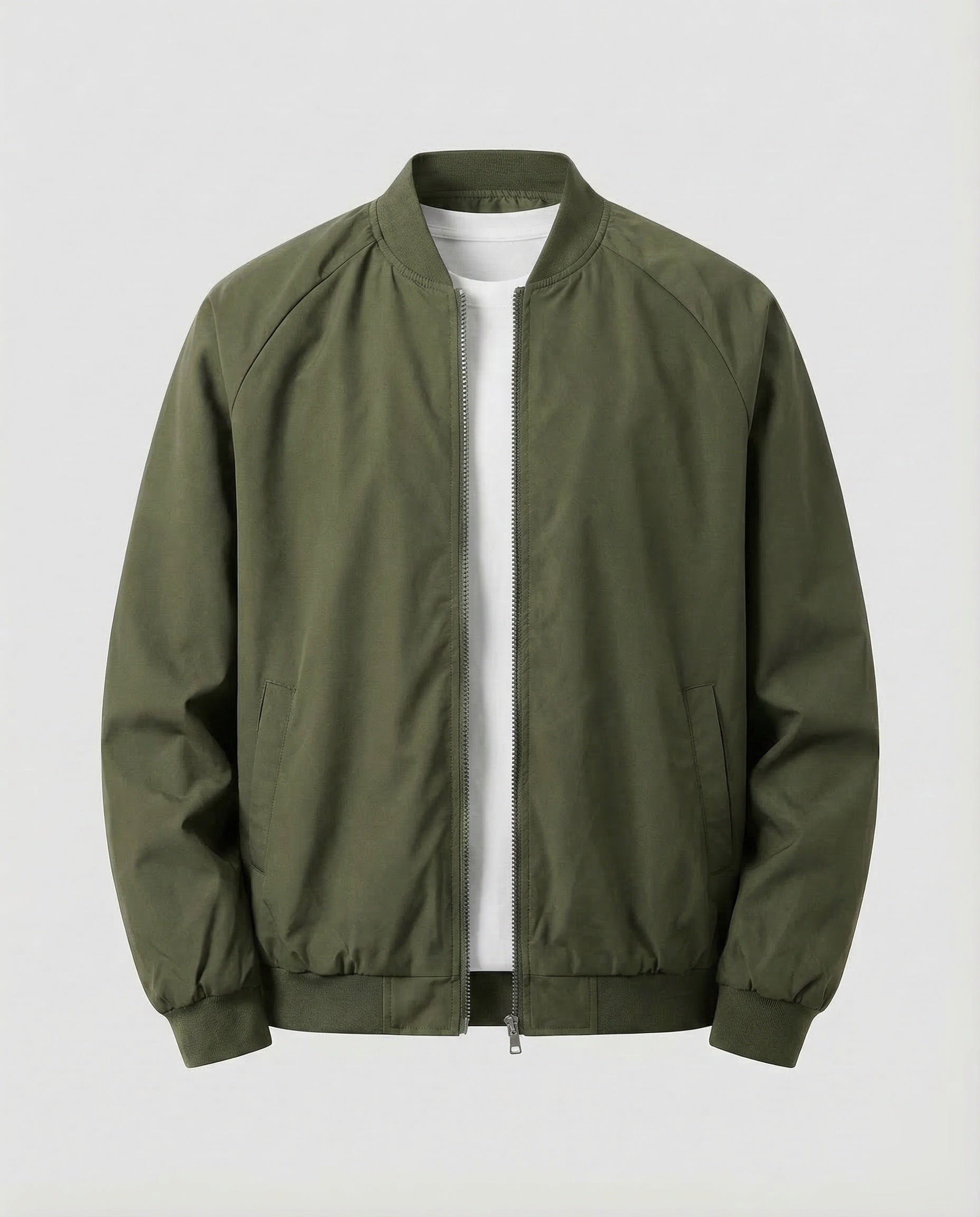 Men's flight blouson two-way zip 6