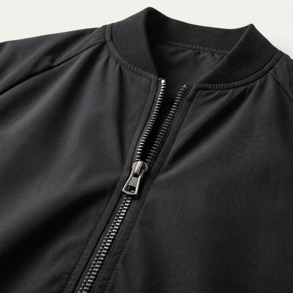 Men’s Jacket Bomber Style with Two Way Zip
