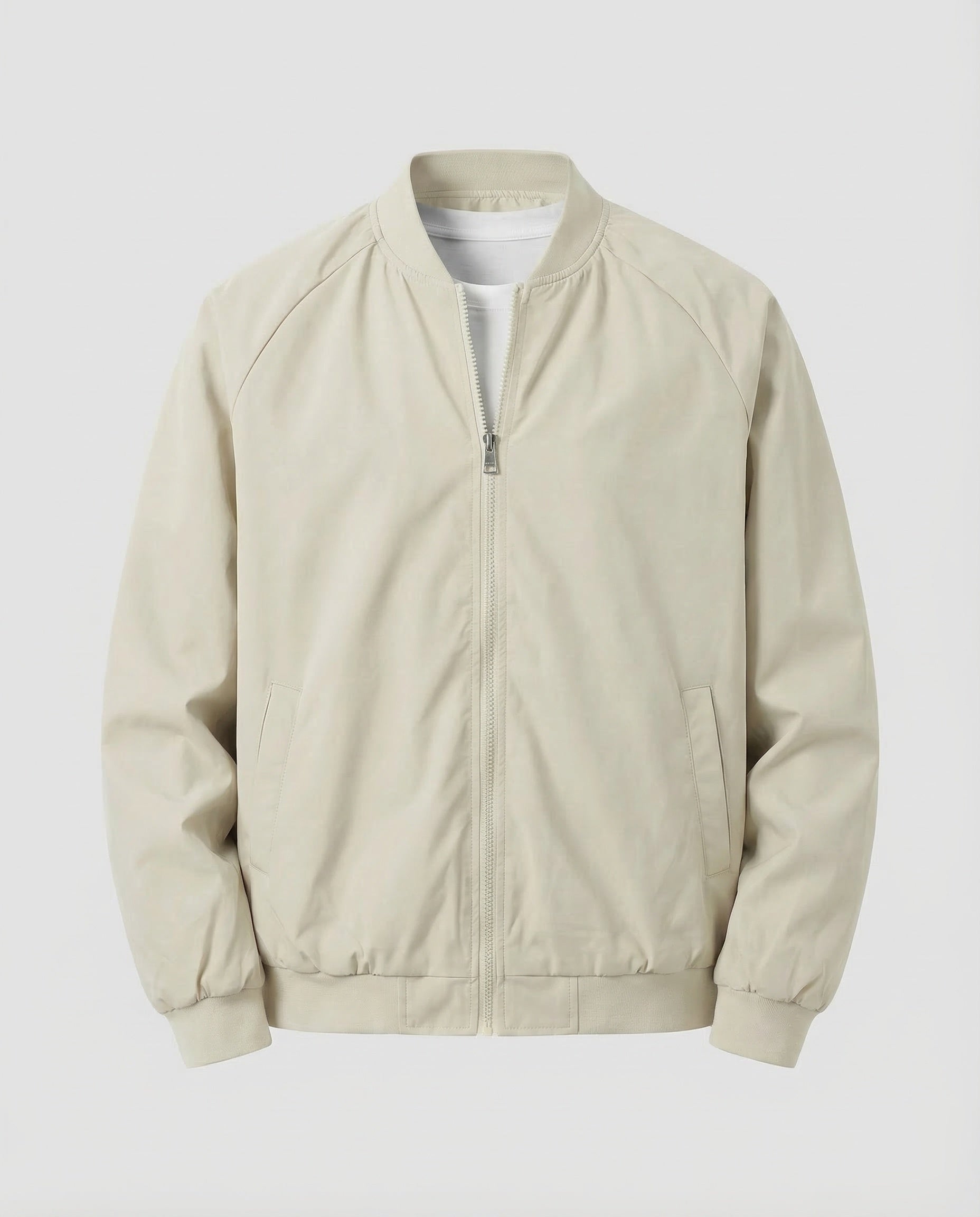 Men's flight blouson two-way zip 5