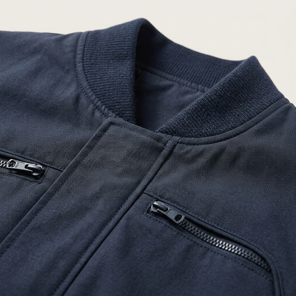 Men’s Jacket Bomber Style with Utility Pockets