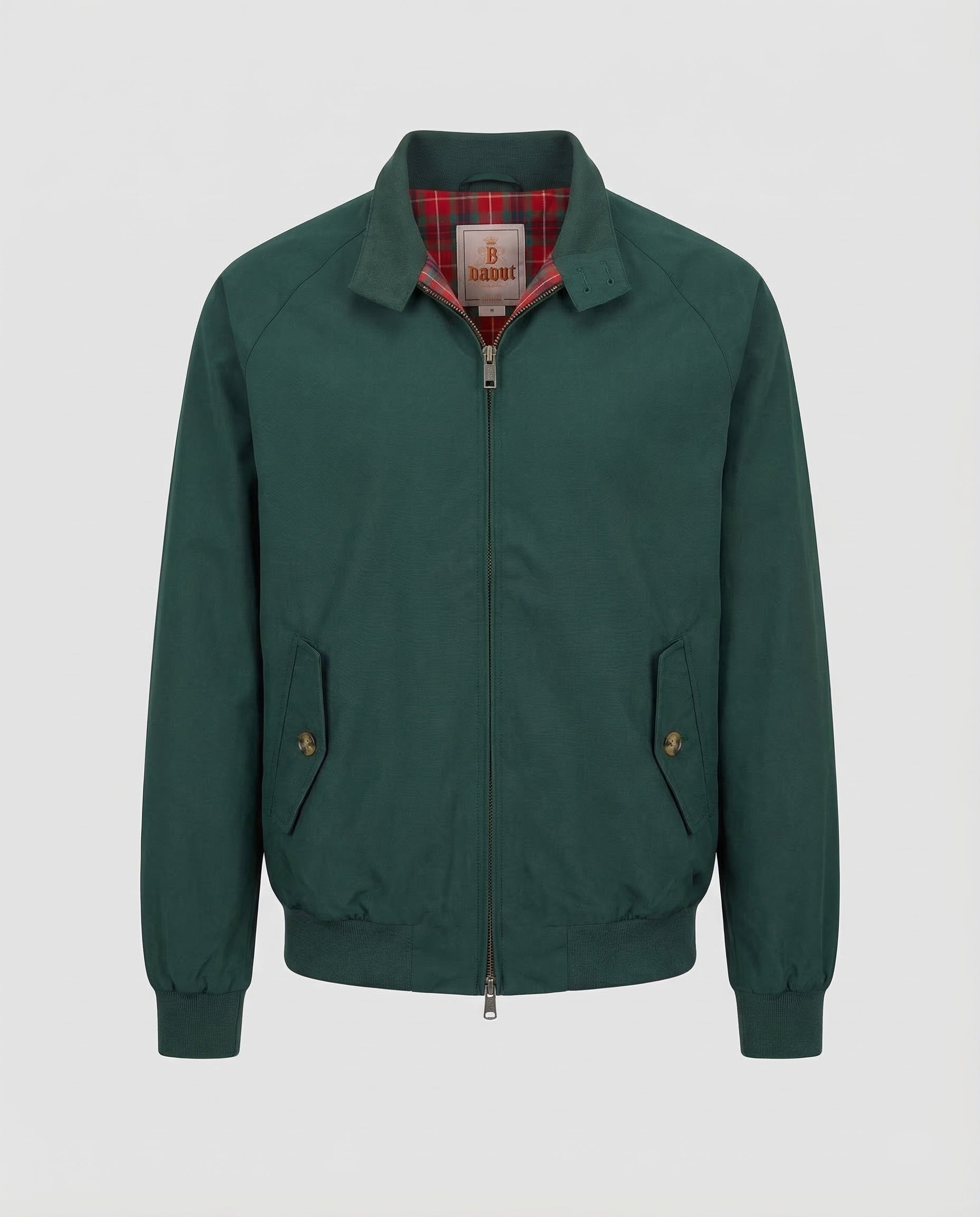 Men's Retro Blouson Jacket with Flap Pockets 0