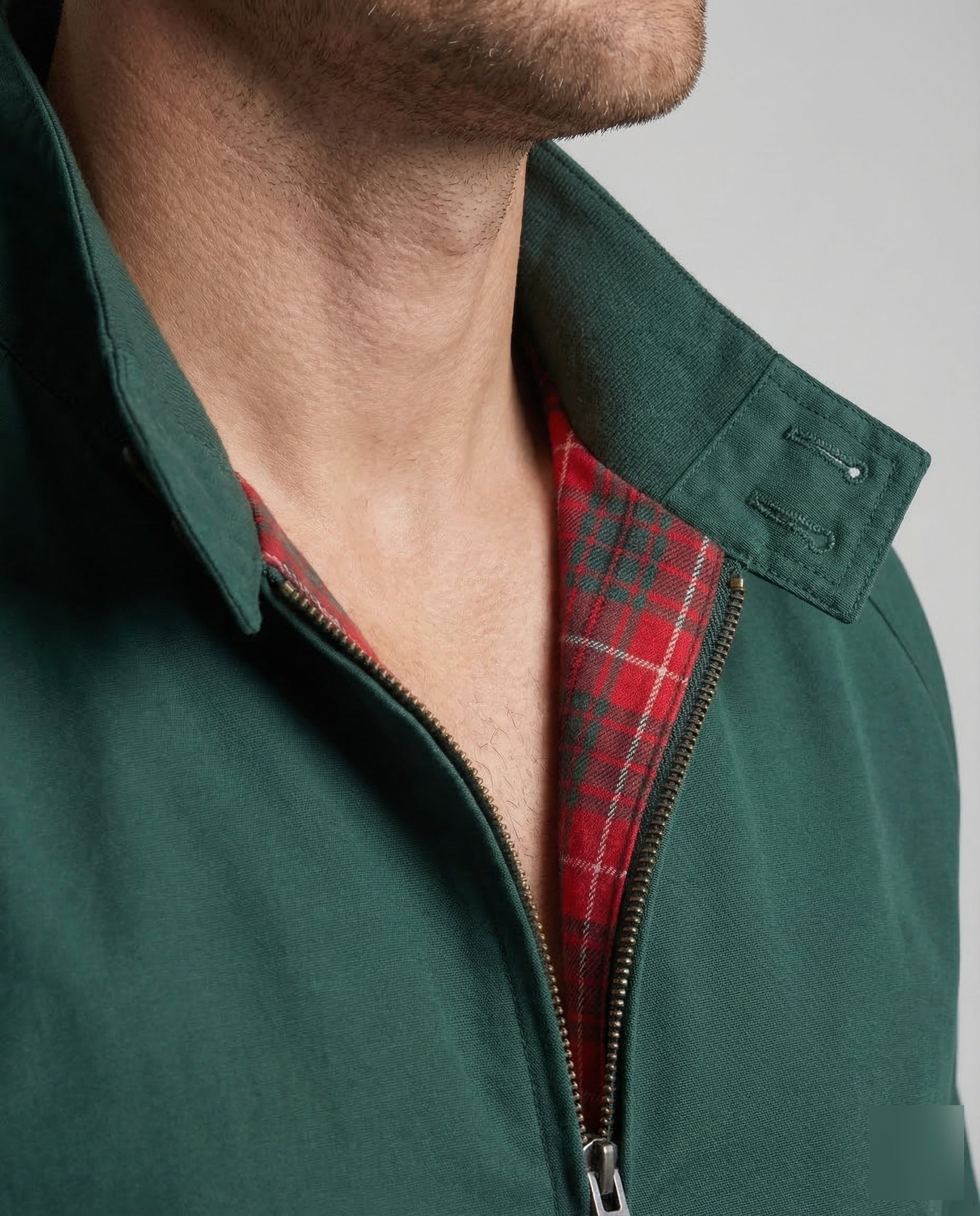 Men's Retro Blouson Jacket with Flap Pockets 3