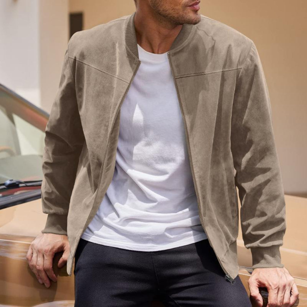 Men’s Retro Suede Jacket 0