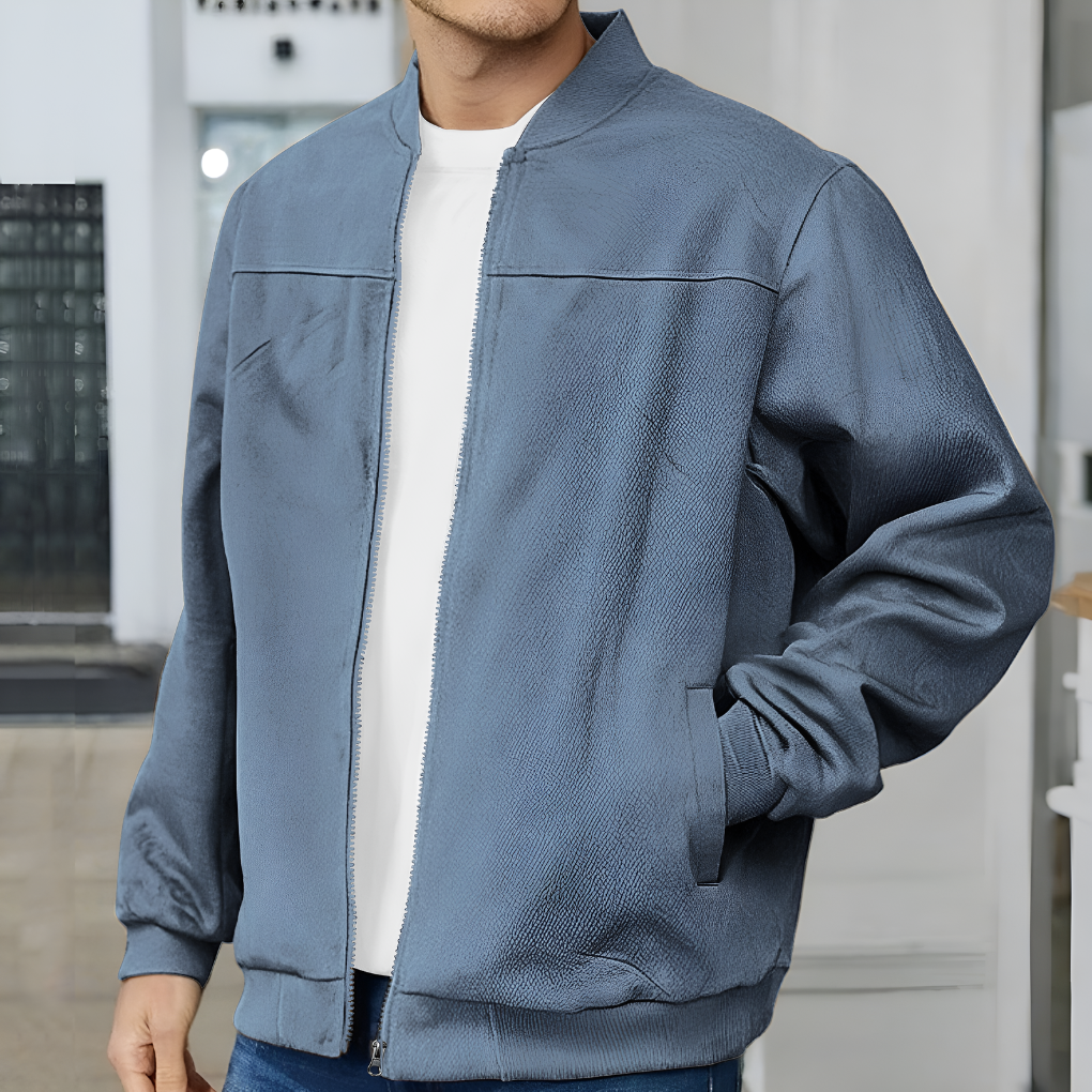 Men’s Retro Suede Jacket 1