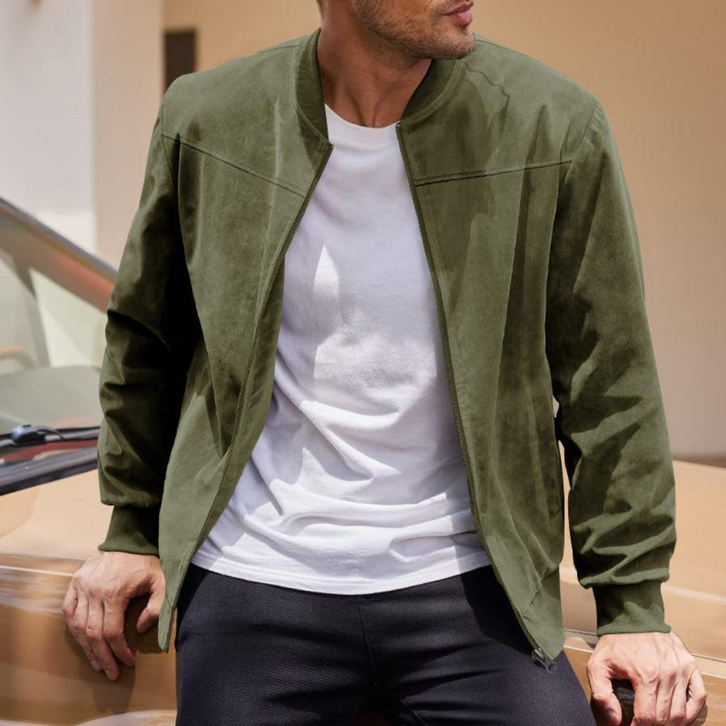 Men’s Retro Suede Jacket 4