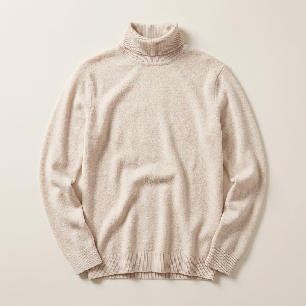 Men’s Knitwear Sweater Fitted Torso Form Set-In Sleeves