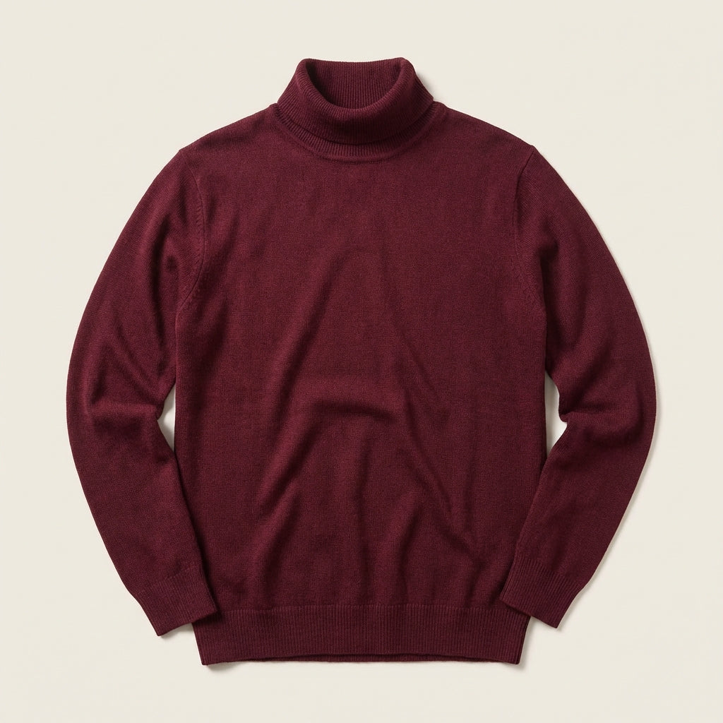 Men’s Knitwear Sweater Fitted Torso Form Set-In Sleeves