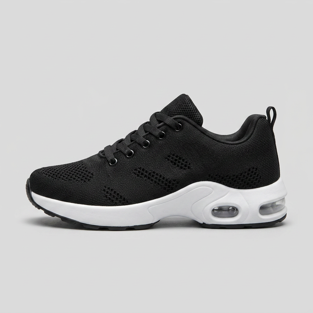 Men's Lace-Up Sneakers with Chunky Platform Sole