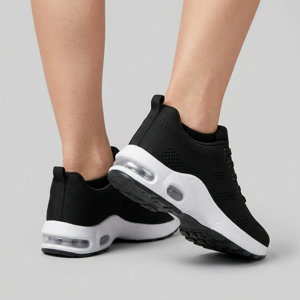 Men's Lace-Up Sneakers with Chunky Platform Sole