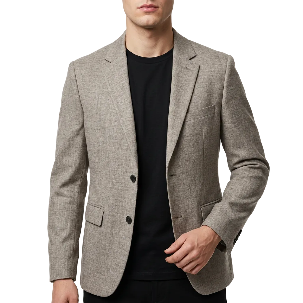 Men’s Long-Sleeve Jacket Welt Chest Pocket