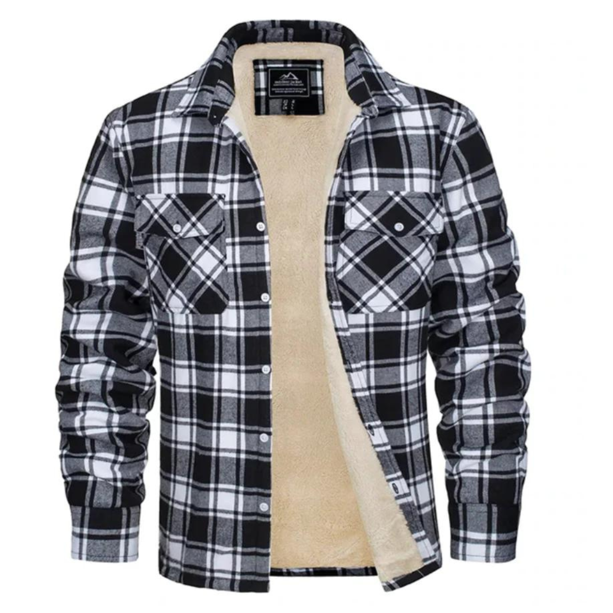 Dawson | Men's Sherpa Lined Plaid Jacket 6