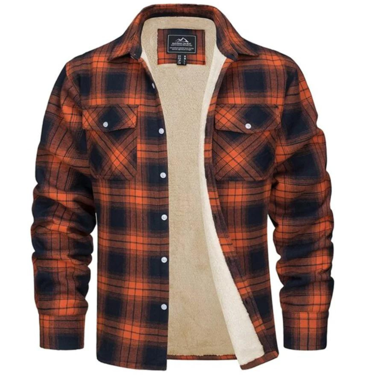 Dawson | Men's Sherpa Lined Plaid Jacket 0