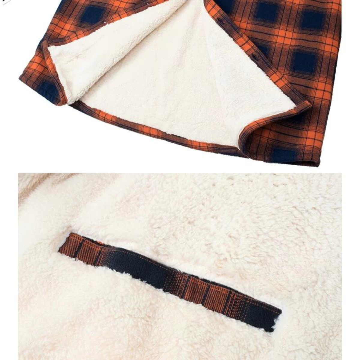 Dawson | Men's Sherpa Lined Plaid Jacket 3