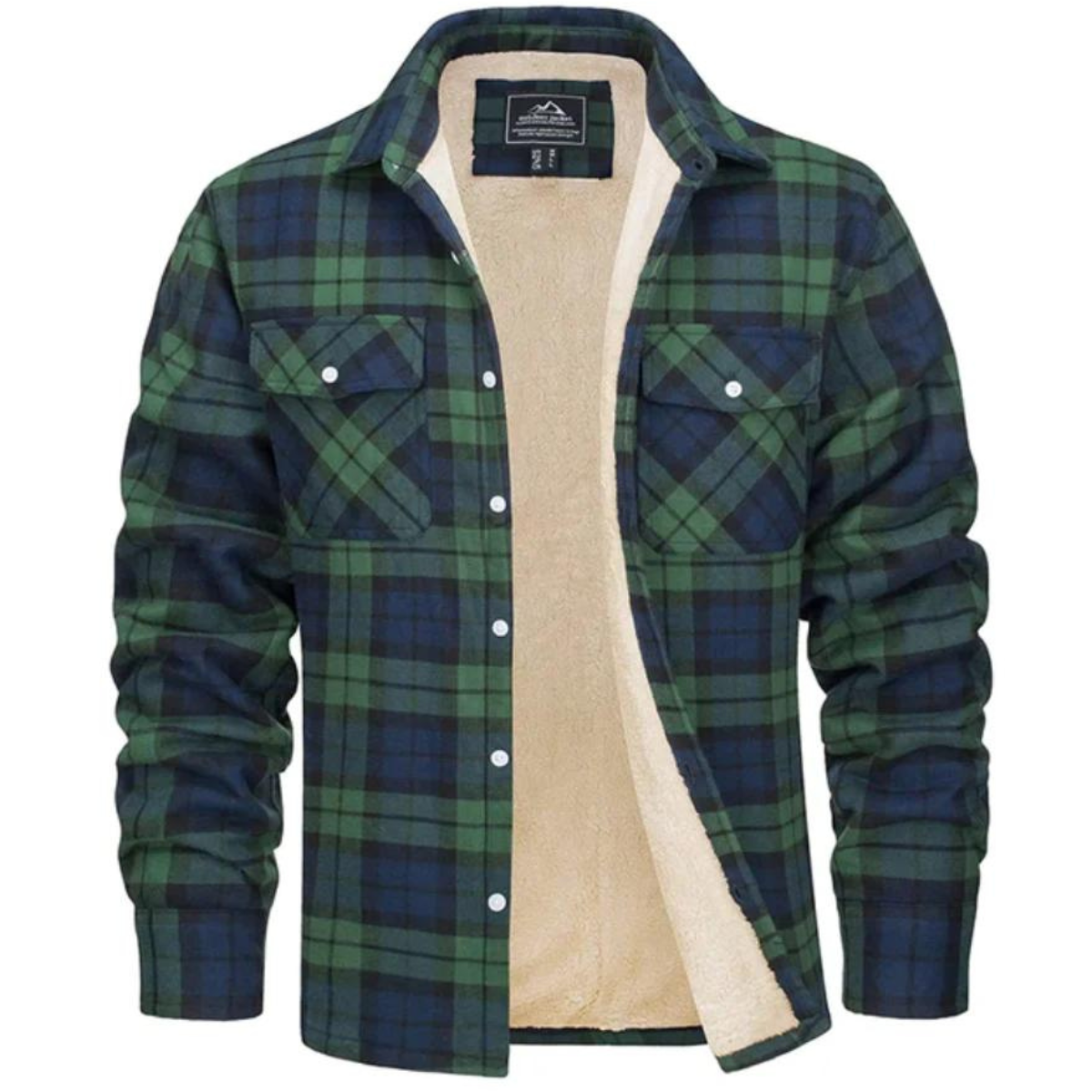 Dawson | Men's Sherpa Lined Plaid Jacket 4