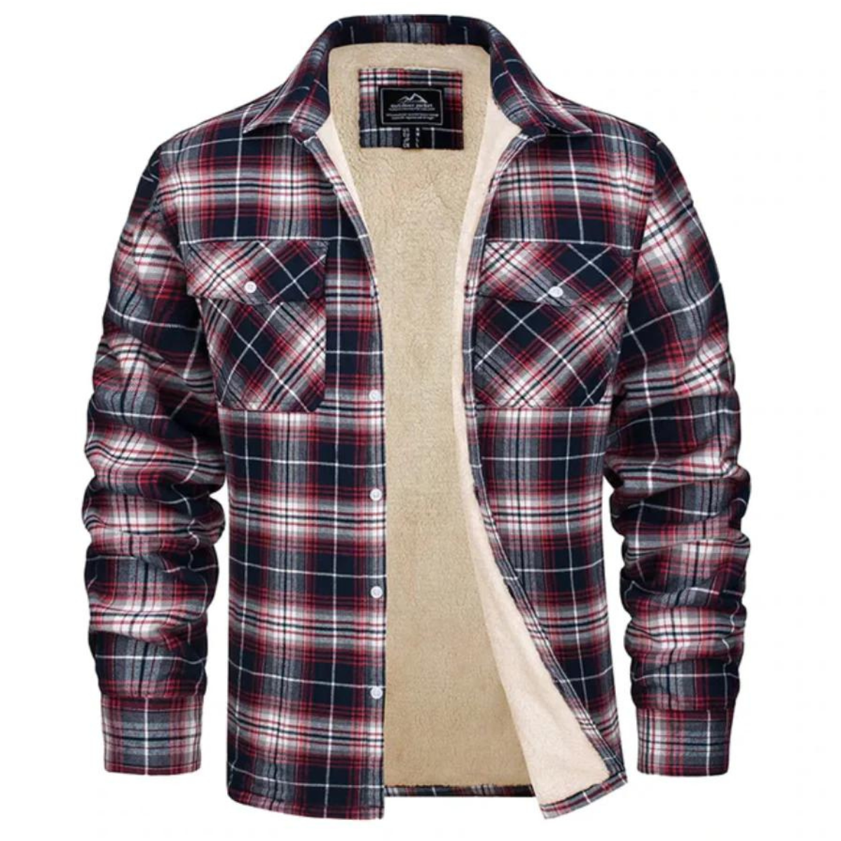 Dawson | Men's Sherpa Lined Plaid Jacket 5