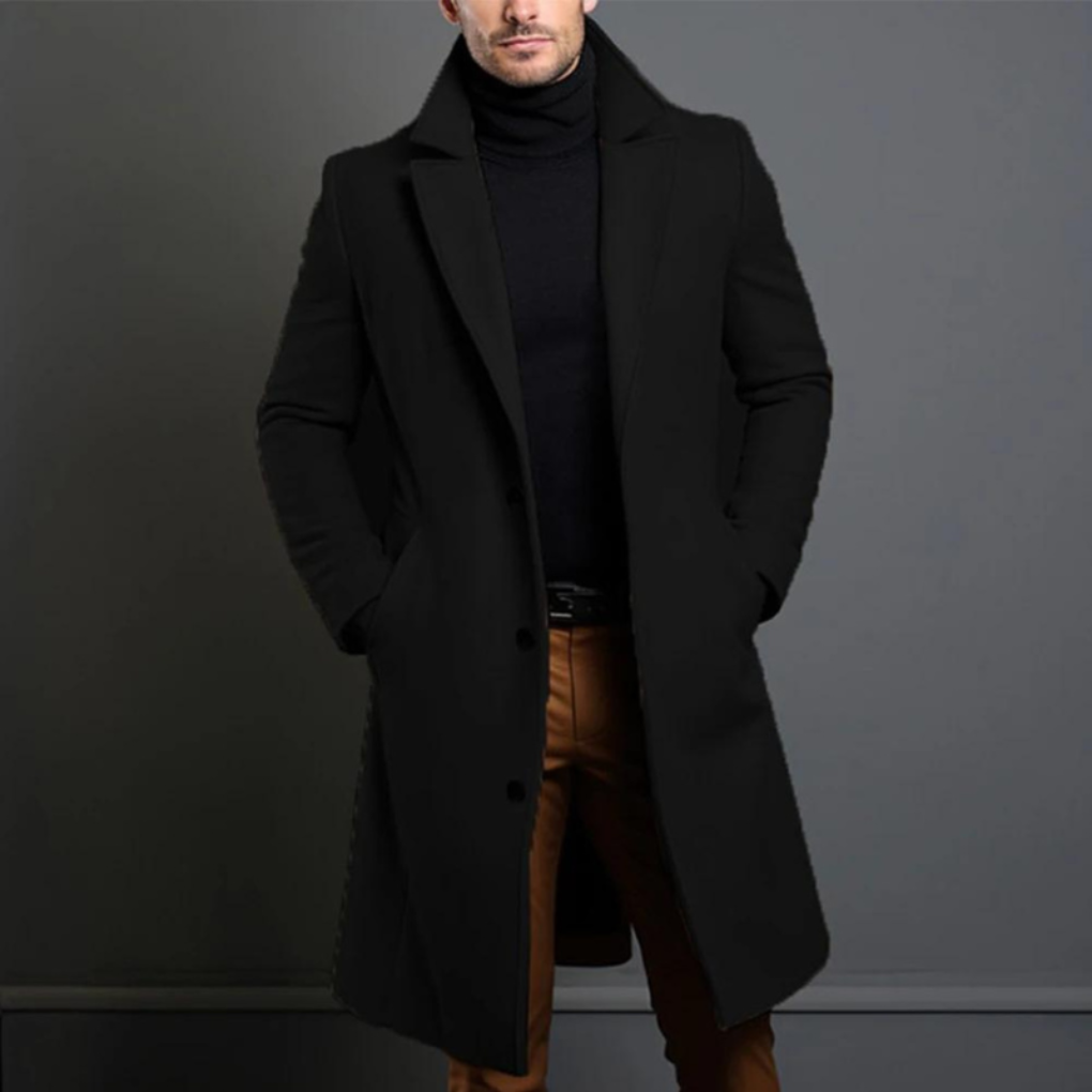 Men's Wool Coat – Timeless Style for Chilly Days 0