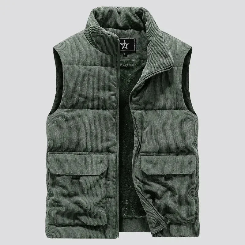 Corduroy Ribbed Vest 1