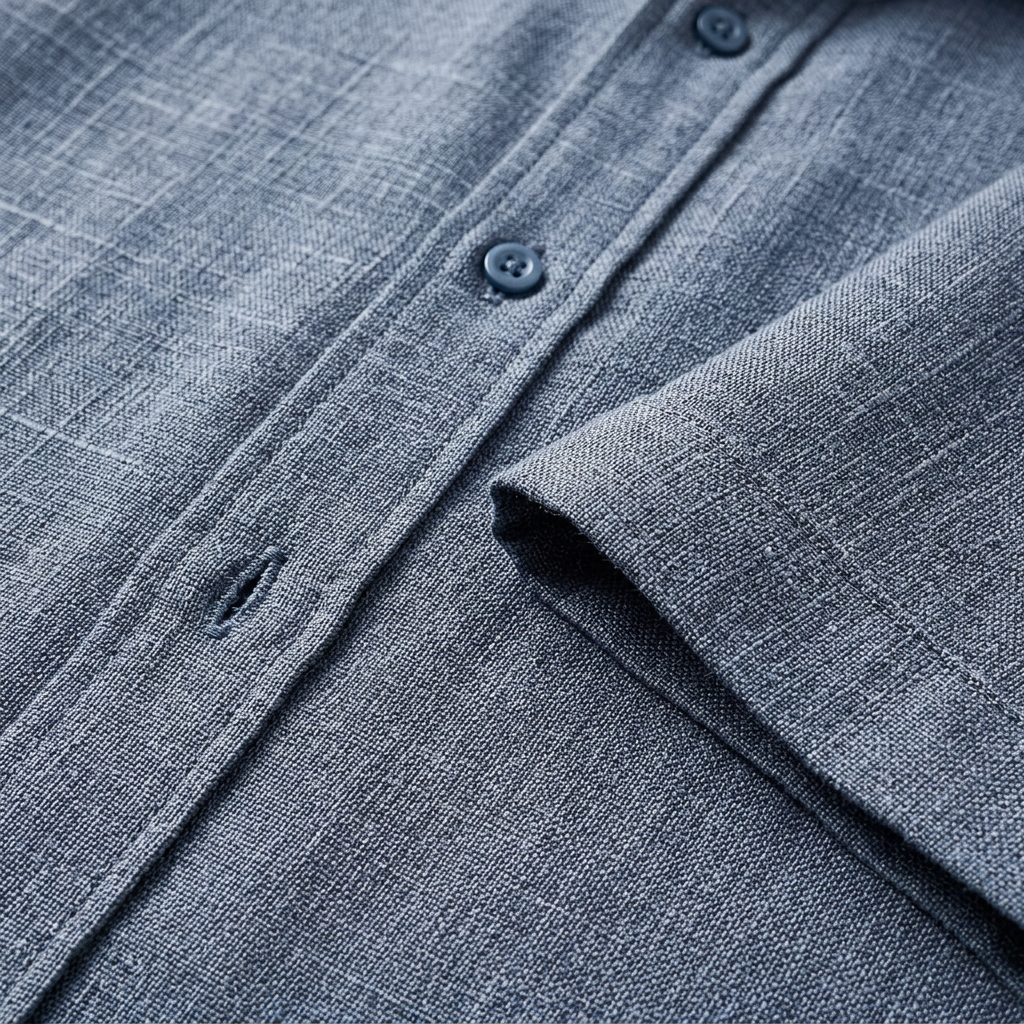 Men's Short-Sleeve Button-Up Shirt