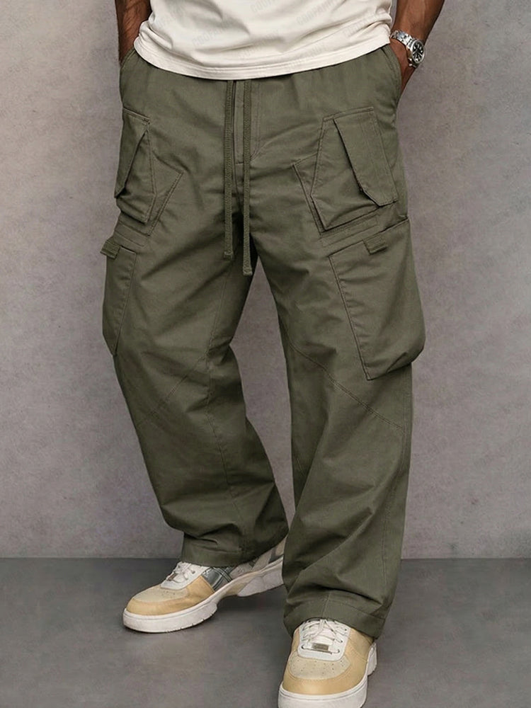 Utility Straight Fit Cargo Pants 4