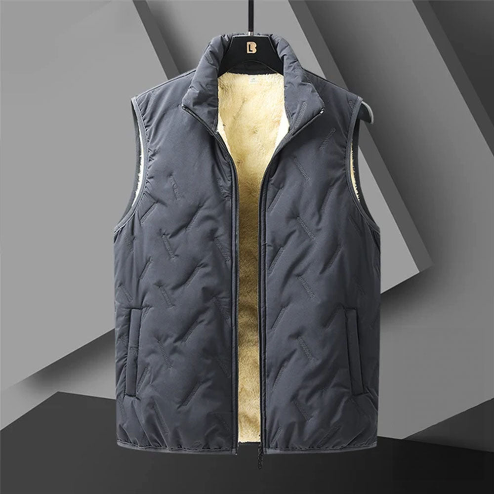 Theodore Thick Winter Vest | Insulated Windproof Cold-Weather Outerwear 0