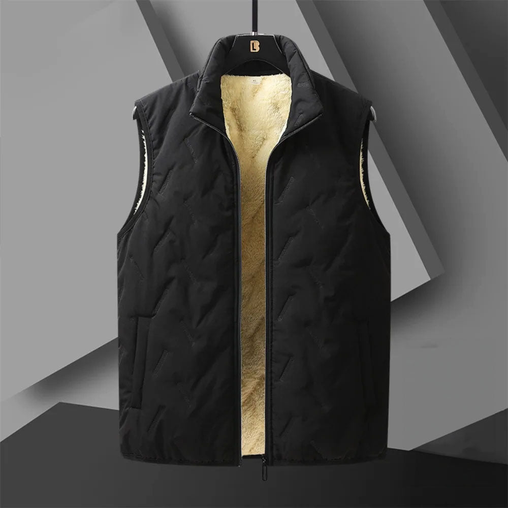 Theodore Thick Winter Vest | Insulated Windproof Cold-Weather Outerwear 1