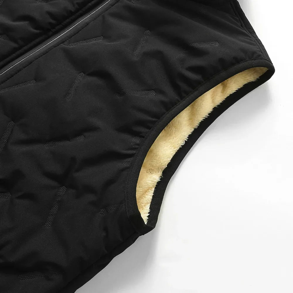 Theodore Thick Winter Vest | Insulated Windproof Cold-Weather Outerwear 4