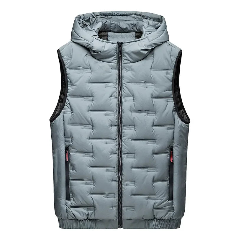Embossed Down Vest 0