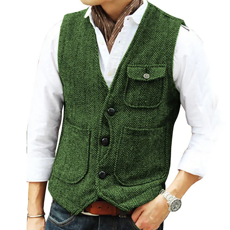 Palermo Cotton Waistcoat 3