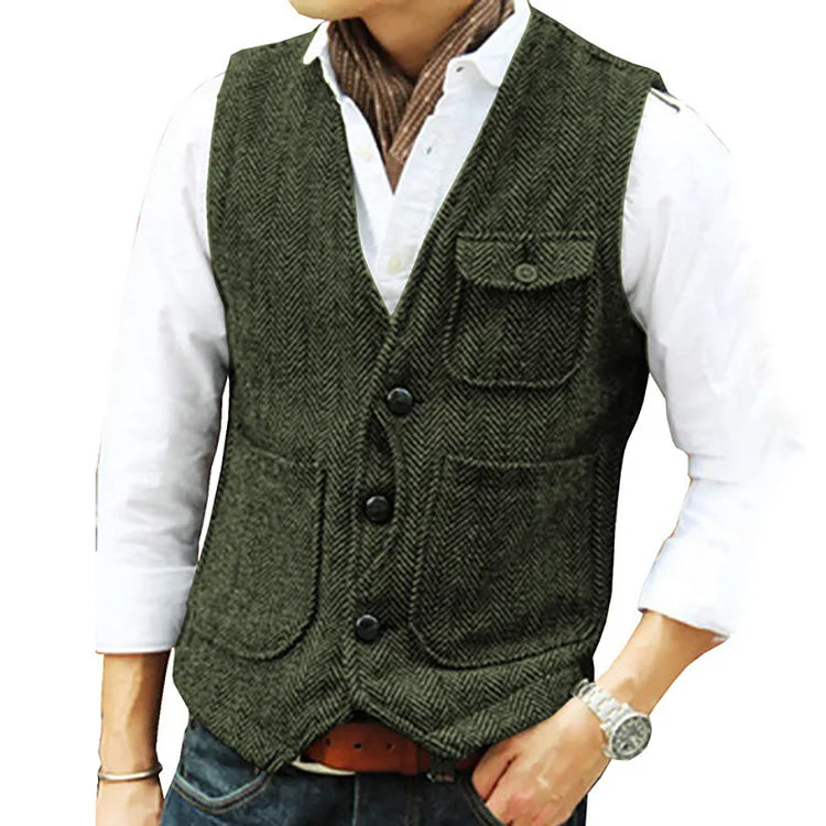 Palermo Cotton Waistcoat 4